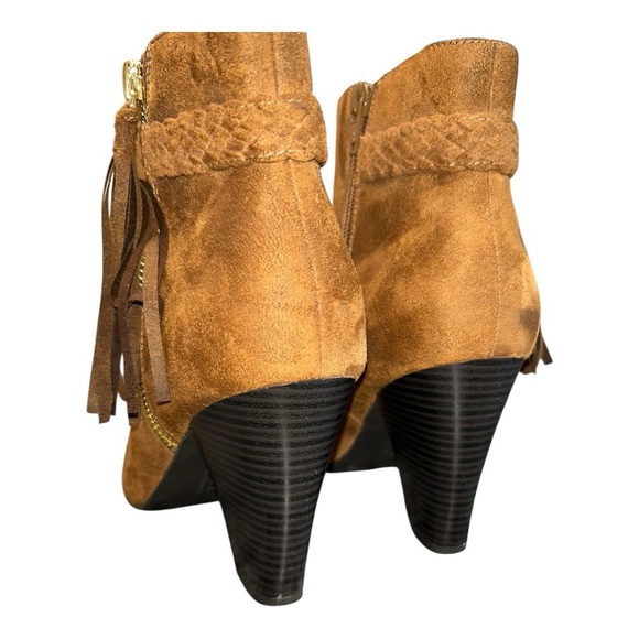 A.n.a Women’s Ana Dusty Brown Suede Ankle Boots Booties – Size 7.5 - Picture 5 of 9